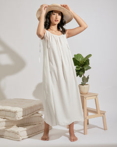 Flo Maxi Dress • White